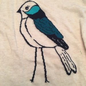 Adorable bird sweater